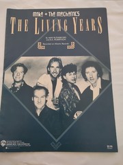 Mike + The Mechanics The Living Years Piano Guitar Song Sheet Music Rock Band