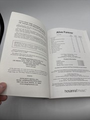 Travis Cottrell Alive Forever Song Book – Piano, Vocal, Guitar Hosanna! Music