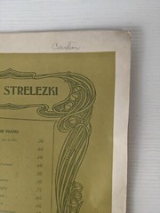 antique 1904 Anton Strelezki sheet music japonica (esquisse gracieuse)
