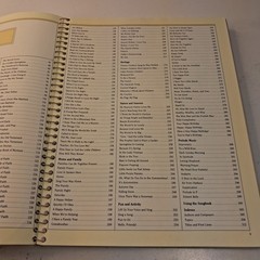Children&rsquo;s Songbook Hardcover Spiral-Bound LDS Mormon Primary Piano Organ 1989
