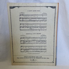 Bygones 1924 Vintage Sheet Music Art Deco Cover Harry Kerr Abrahamson Warner