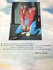 Jimi Hendrix Variations On A Theme: Red House Guitar Tab Book EUC RARE Rock