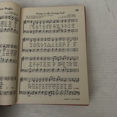 The Book of Hymns Hardback Sheet Music Book SATB Hymnal Sacred Religious 1964