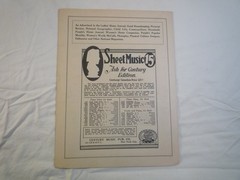 The Merry Widow Waltz for Piano Franz Lehar Sheet Music 1908 Century Music