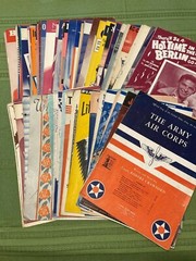 Vintage Sheet Music 80+ Pieces 1900&rsquo;s to 1940&rsquo;s