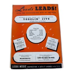 Between 18th and 19th on Chestnut Street Sheet Music Will Osborne Swing Era 1939
