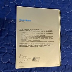 Basic Blues for Guitar Book by Fred Sokolow (1989 Schiff/Sokolow Pub) Excellent!