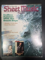Sheet Music Magazine – 5 Issues 1996- Piano/Guitar – Very Good Condition