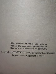 Very Rare 1947 AMERICAN FOLK MUSIC for HS Choral Groups Jackson & Bryan
