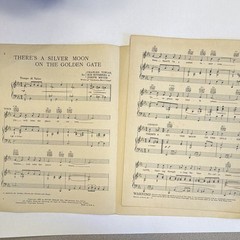 Irving Berlin Inc. There’s a Silver Moon on the Golden Gate Piano/Vocal Solo