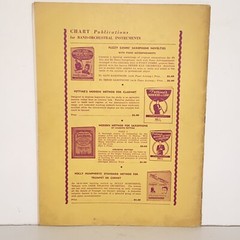 1938 Dick Cunliffe&rsquo;s Collection For Bb Clarinet Sheet Music Songbook Vol II