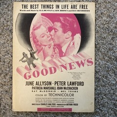 Vintage Sheet Music For Piano: MGM Pic.(7) Columbia Pic.(2) 20th Century-Fox (4)