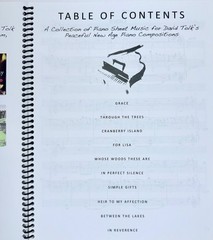 David Tolk Piano Violin Viola Cello and Flute on Select Pieces Sheet Music Book
