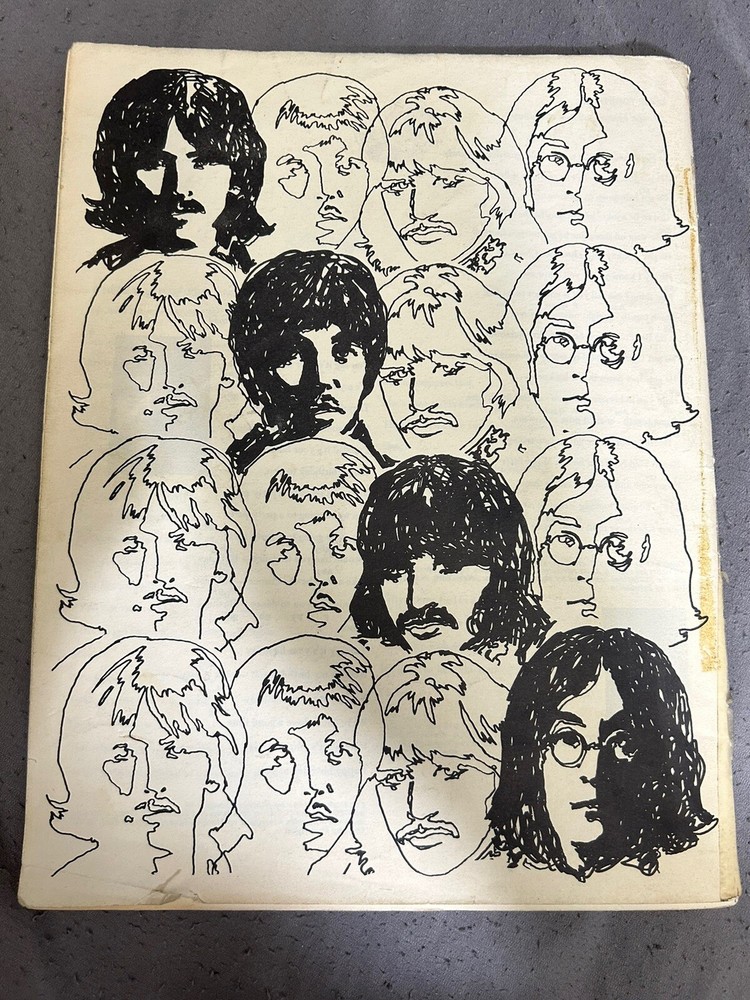 BEATLES Song Book 56 pages with Music and Pictures