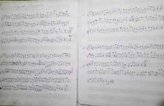 19th century Handwritten Music manuscripts – 66 pages – Quadrilles, etc