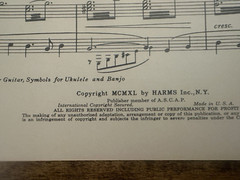 SHEET MUSIC French and English L&rsquo;Amour-Toujours L&rsquo;Amour Piano 1940