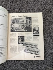 Lot 2 Vintage Sheet Music Magazines 1982 Easy Organ + 1988 Sammy Cahn Piano