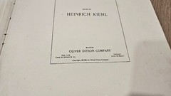 1901 Modern Piano Music Oliver Ditson Company Boston MA Edited by Heinrich Kiehl