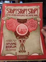 3-pack of 11×14 Pre/1920 Sheet Music From Irving Berlin