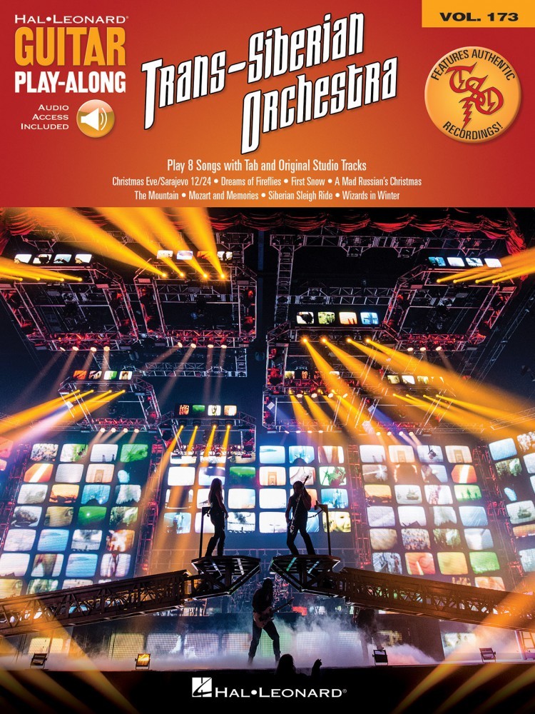 Trans-Siberian Orchestra Sheet Music Guitar Play-Along Book and Audio 000119907