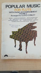 Popular music for flute with piano accompaniment Volume 2 Arr Lloyd Conley