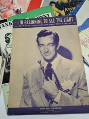 Lot of 10 Vintage Piano Sheet Music 1930s 40s 50s Mixed Genre Ephemera