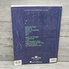 Coldplay Chord Songbook Piano Lot (2) Rush Of Blood To The Head X & Y