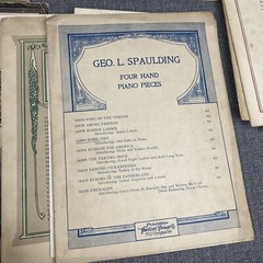 Antique & Vintage Lot Of 29 Music Sheets &Books, Boogie Woogie, Smith, Scale…