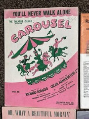Lot of 7 Vintage Sheet Music Score Show Tunes 40&rsquo;s 50&rsquo;s 60&rsquo;s State Fair Carousel