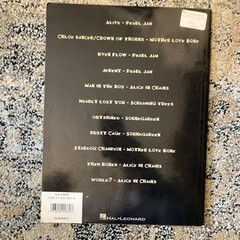 Seattle Scene Guitar Book Hal Leonard Pearl Jam Soundgarden Alice In Chains
