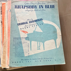 Vintage 1940s Sheet Music Collection Lot 30+ Piano Vocal Duet Classic Hits Rare