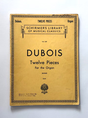 10 Vintage Organ Music Lot – Bach Dubois Boellmann Peeters Biggs McKay Harris
