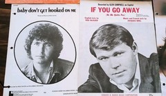 Sheet Music lot: Celine Dion/Supertramp/Nilsson/Glen Campbell/Peter, Paul & Mary