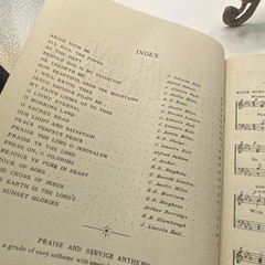 Vintage Rodeheaver Praise And Service Anthems No 2 Organ Choir Songbook USA