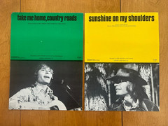 Vtg. 1971 « Take Me Home, Country Roads & Sunshine On My Shoulders » Sheet Music