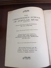 AW Christensen Rag-Time Instruction Book For Piano Copyright 1909
