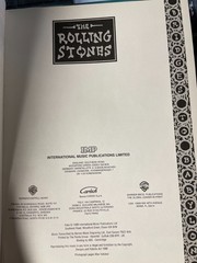 THE ROLLING STONES « BRIDGES TO BABYLON » – GUITAR/VOCAL – TABS – 128 PAGES