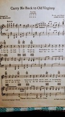 SONG LYRICS CARRY ME BACK TO OLD VIRGINNY WORDS/MUSIC JAMES A.BLAND