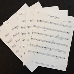 Sacred Brass Quartet Sheet Music Lot 4 Complete Sets Church Ensemble Music