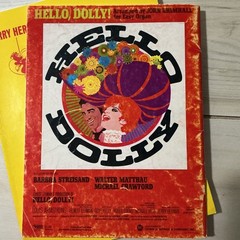 Hello Dolly Sheet Music Lot 2 Jerry Herman Vocal Score & Rare Easy Organ
