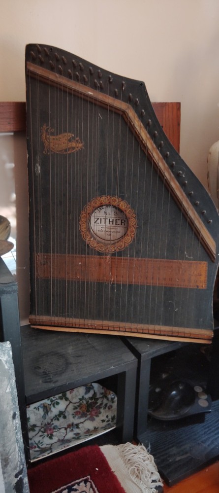 Antique Zither 1800-1900&rsquo;s Columbia Special 21/2