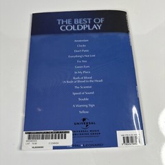 The Best of Coldplay easy piano Sheet Music 13 songs songbook