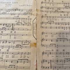 Ukulele Lady Sheet Music Produced By Irving Berlin 1925