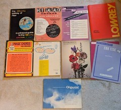 Lot Of Organ Music 8 Books And 2 Sheet Music Vintage Sheet Music