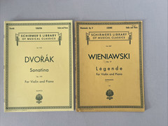 Schirmer&rsquo;s Library of Musical Classics Violin and Piano Lot of 10 Free Shipping