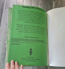Sing : Young Life Choruses Music : Piano Score & Words, Guitar Chords 1992 Book