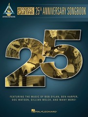 Acoustic Guitar 25th Anniversary Songbook Notes Tab Sheet Music Chords Song Book