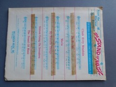 Edelweiss: from « The Sound of Music » – 1959 sheet music – see condition