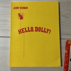 Hello Dolly Sheet Music Lot 2 Jerry Herman Vocal Score & Rare Easy Organ