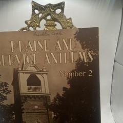 Vintage Rodeheaver Praise And Service Anthems No 2 Organ Choir Songbook USA
